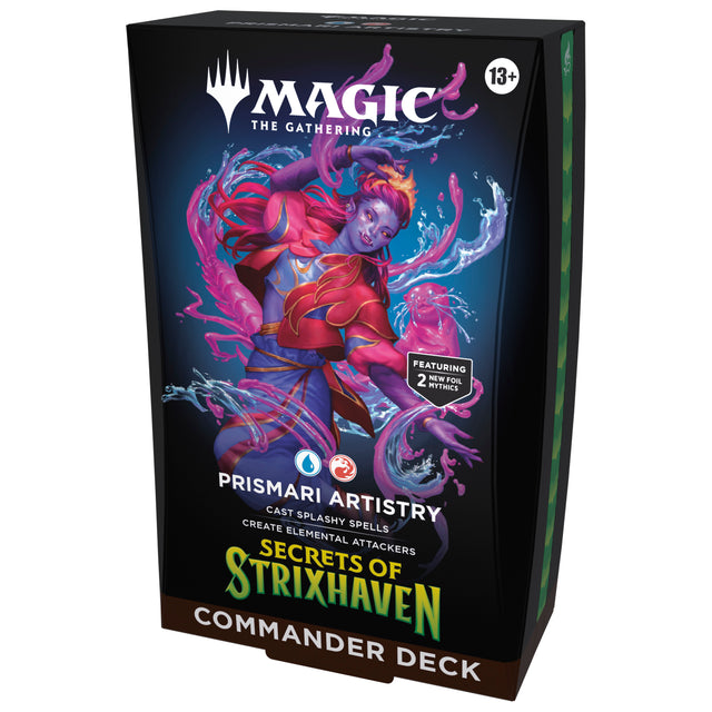 Magic: The Gathering Secrets of Strixhaven Commander Deck — Prismari Artistry