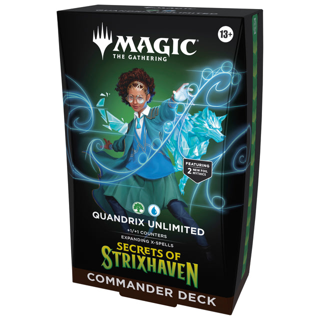 Magic: The Gathering Secrets of Strixhaven Commander Deck — Quandrix Unlimited