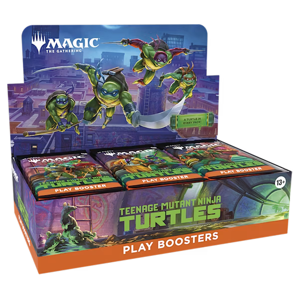 Magic: The Gathering - Teenage Mutant Ninja Turtles Play Booster Display
