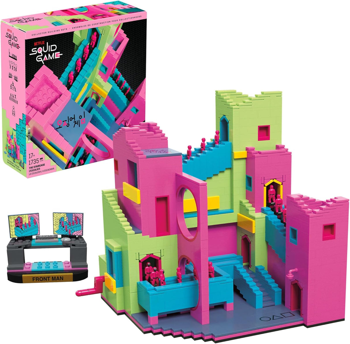 Mattel Mega Blocks: Squid Game Staircase Building Set