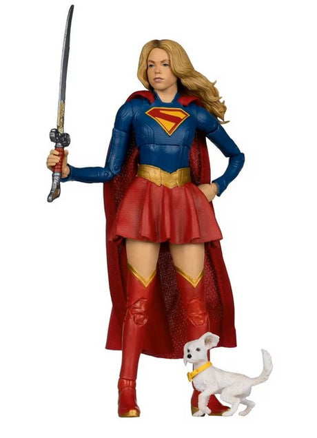 McFarlane DC Theatrical Deluxe 7IN - Supergirl & Puppy Krypto (Supergirl Movie 2026)