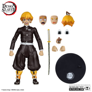 McFarlane Demon Slayer 7IN WV8 - Zenitsu Agatsuma With Chuntaro (Season 2)