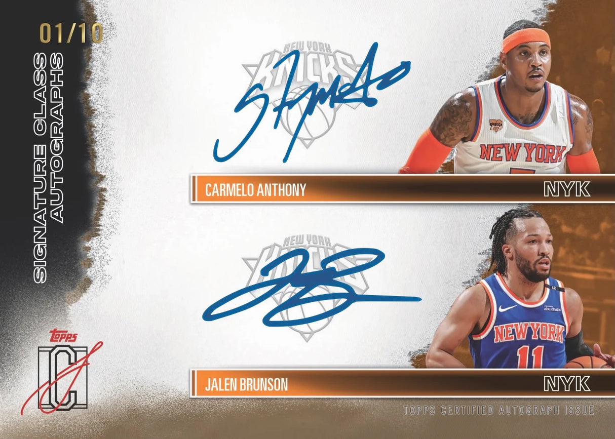 Topps - NBA Signature Class 2025-26 Mega Box