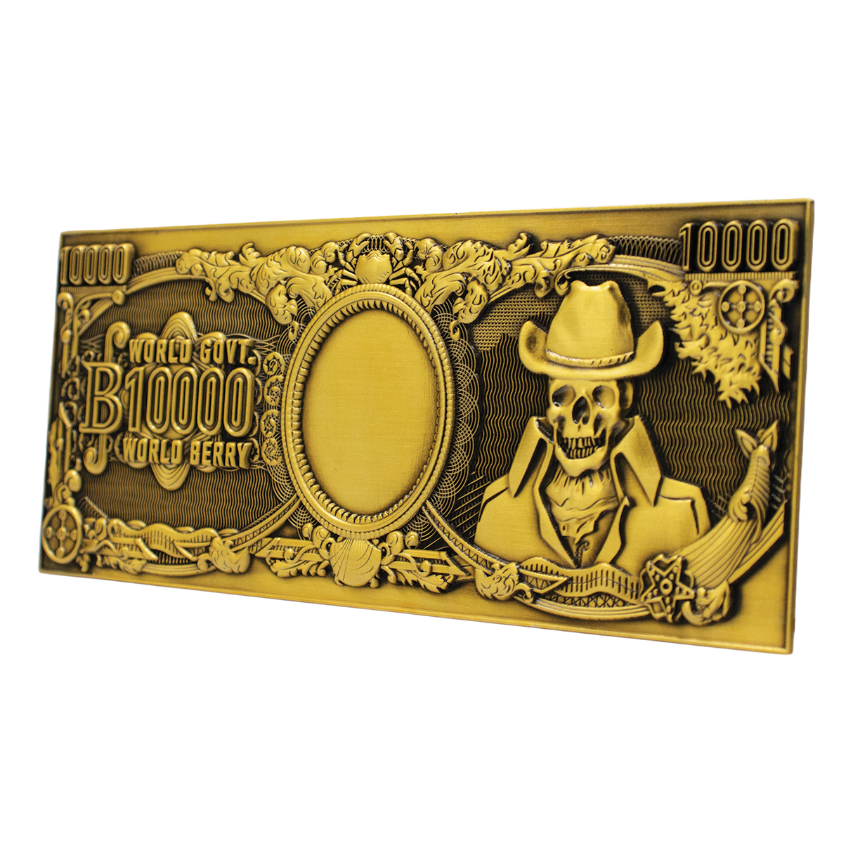 One Piece - 10,000 World Berry Metal Replica Banknote