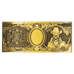 One Piece - 10,000 World Berry Metal Replica Banknote