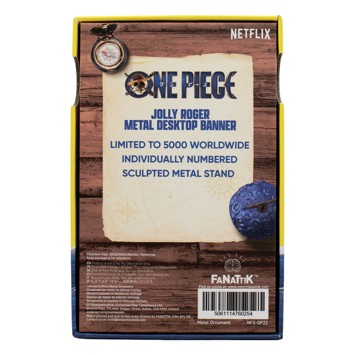 One Piece - Straw Hat Pirates Metal Banner