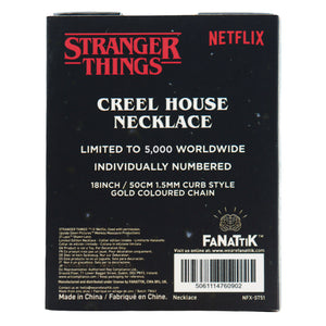Stranger Things - Limited Edition Creel House Window Necklace