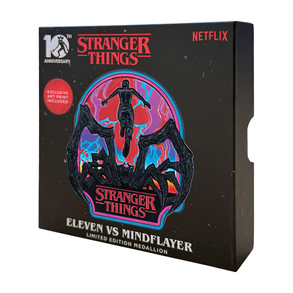 Stranger Things Limited Edition Eleven & Mind Flayer Medallion