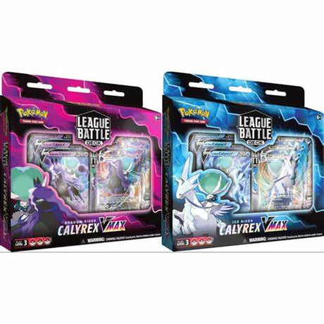 Pokemon TCG: Calyrex VMAX League Battle Deck - 6 Pack [3 x Ice Rider, 3 x Shadow Rider]