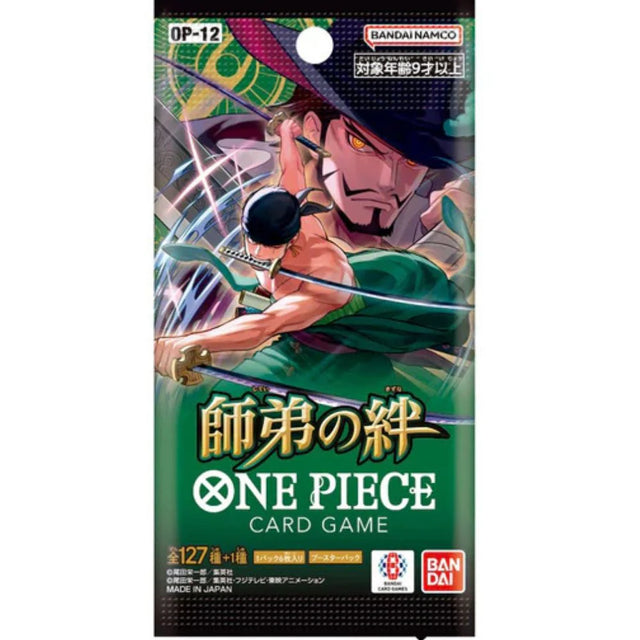 One Piece Card Game: Legacy Of The Master (OP-12) Booster Pack [JP]