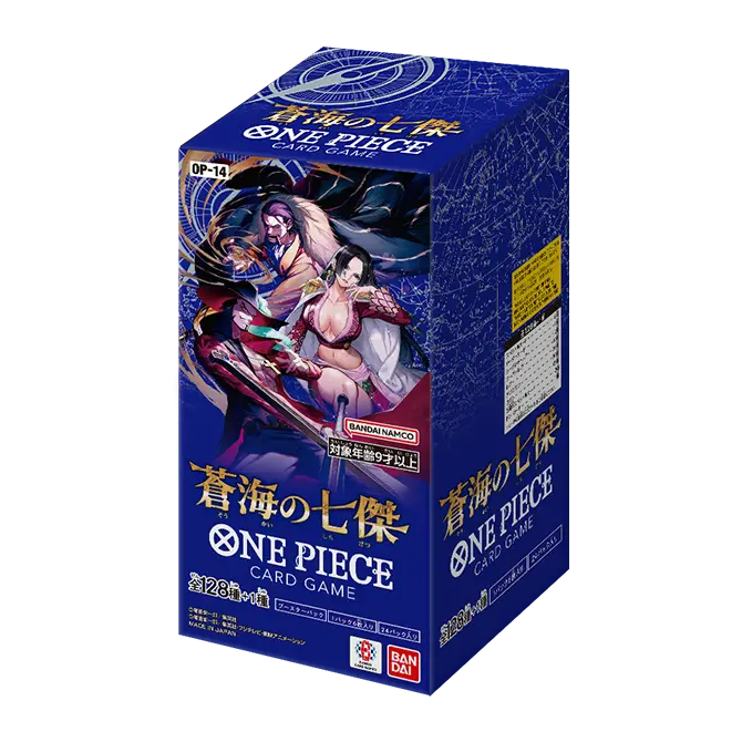 One Piece Card Game: The Azure Sea's Seven (OP-14) Booster Box [JP]