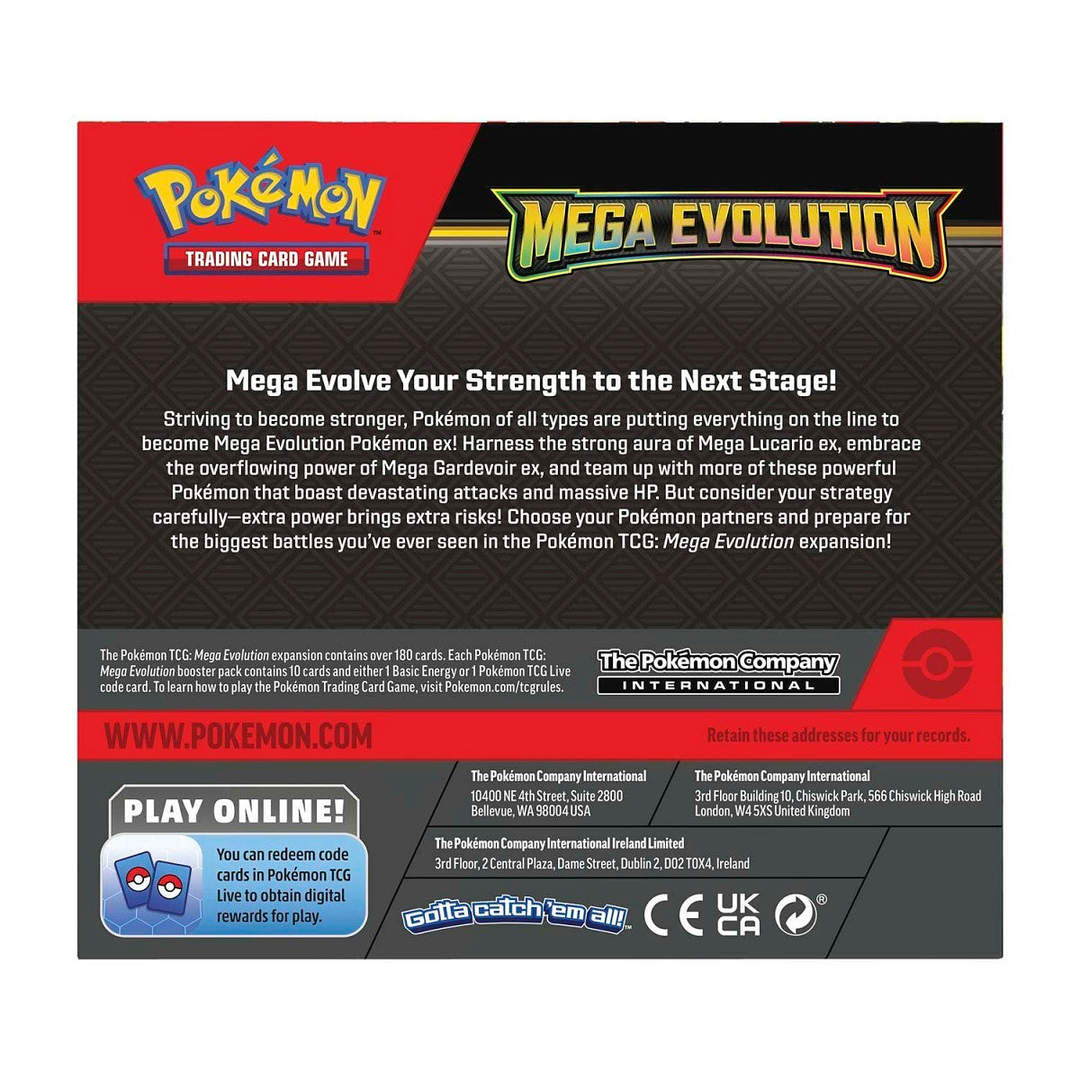 Pokemon TCG: Mega Evolution - Booster Display