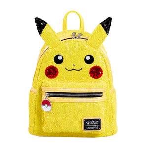 Loungefly - Pokemon Sequin Pikachu Mini Backpack