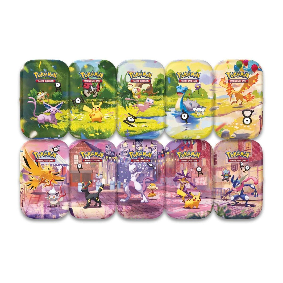 Pokémon TCG: Mini Tins - Assorted Display (10 Tins) - 30th Celebration