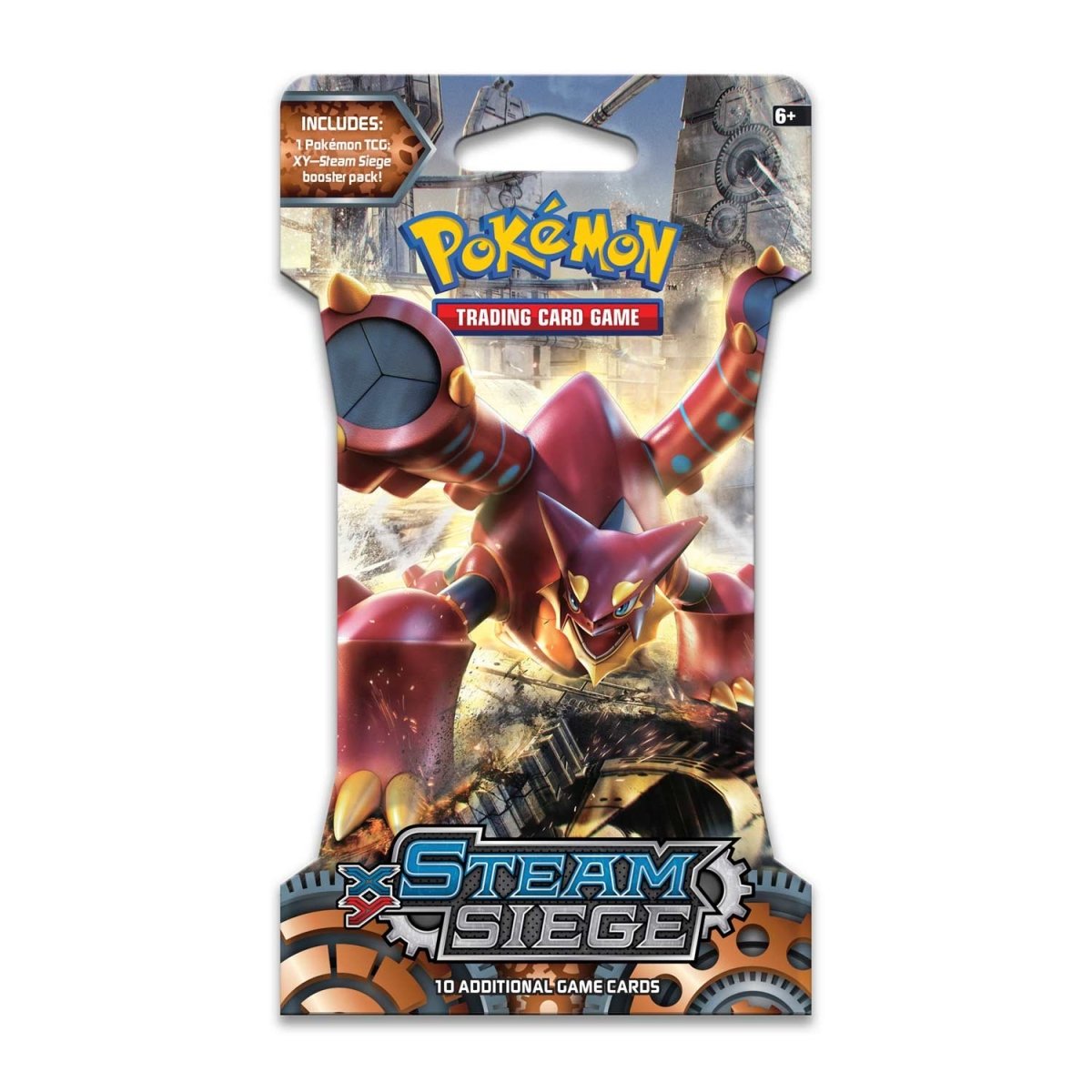 Pokemon TCG: Steam Siege Sleeved Booster Pack Art Bundle [Set of 4]