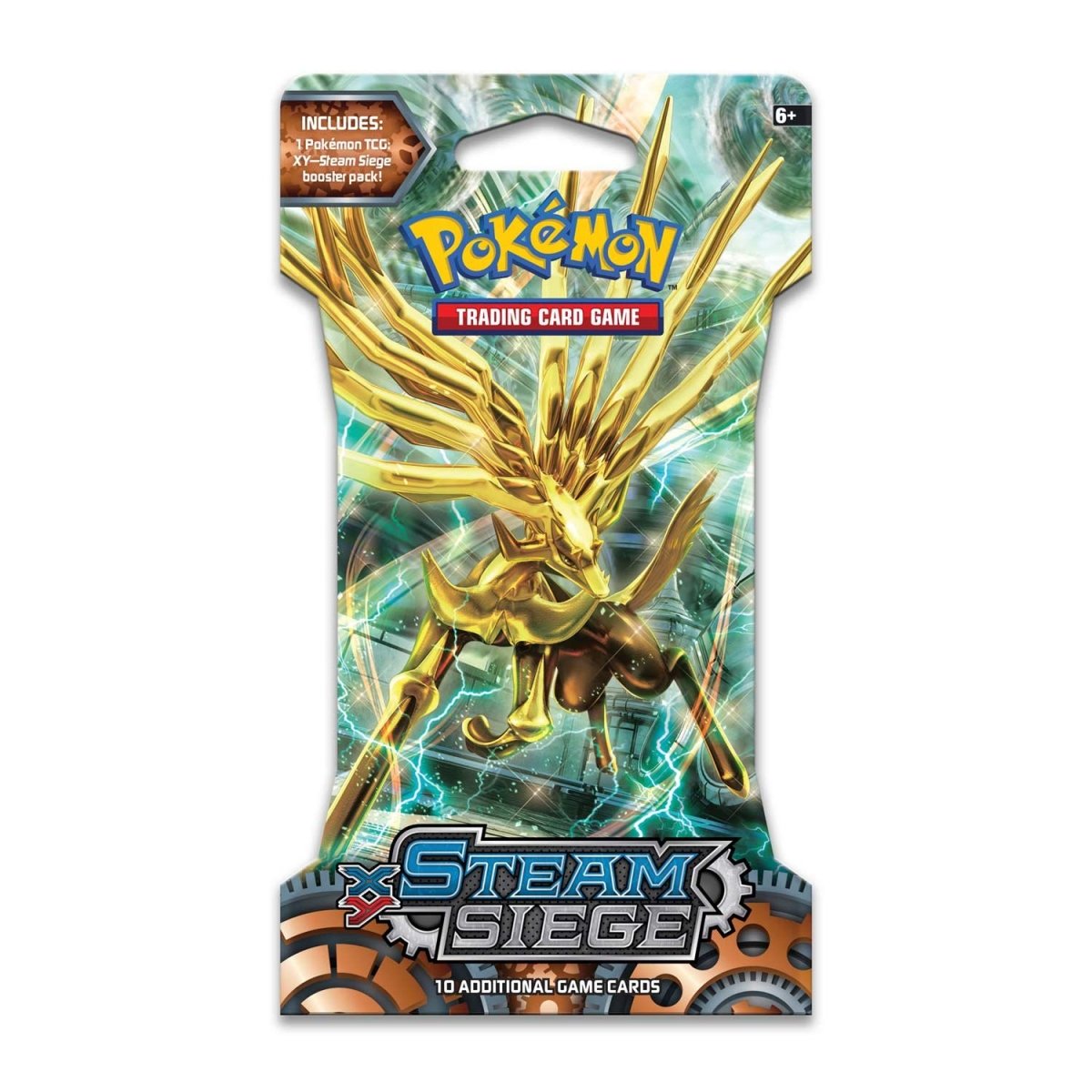 Pokemon TCG: Steam Siege Sleeved Booster Pack Art Bundle [Set of 4]
