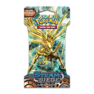 Pokemon TCG: Steam Siege Sleeved Booster Pack Art Bundle [Set of 4]