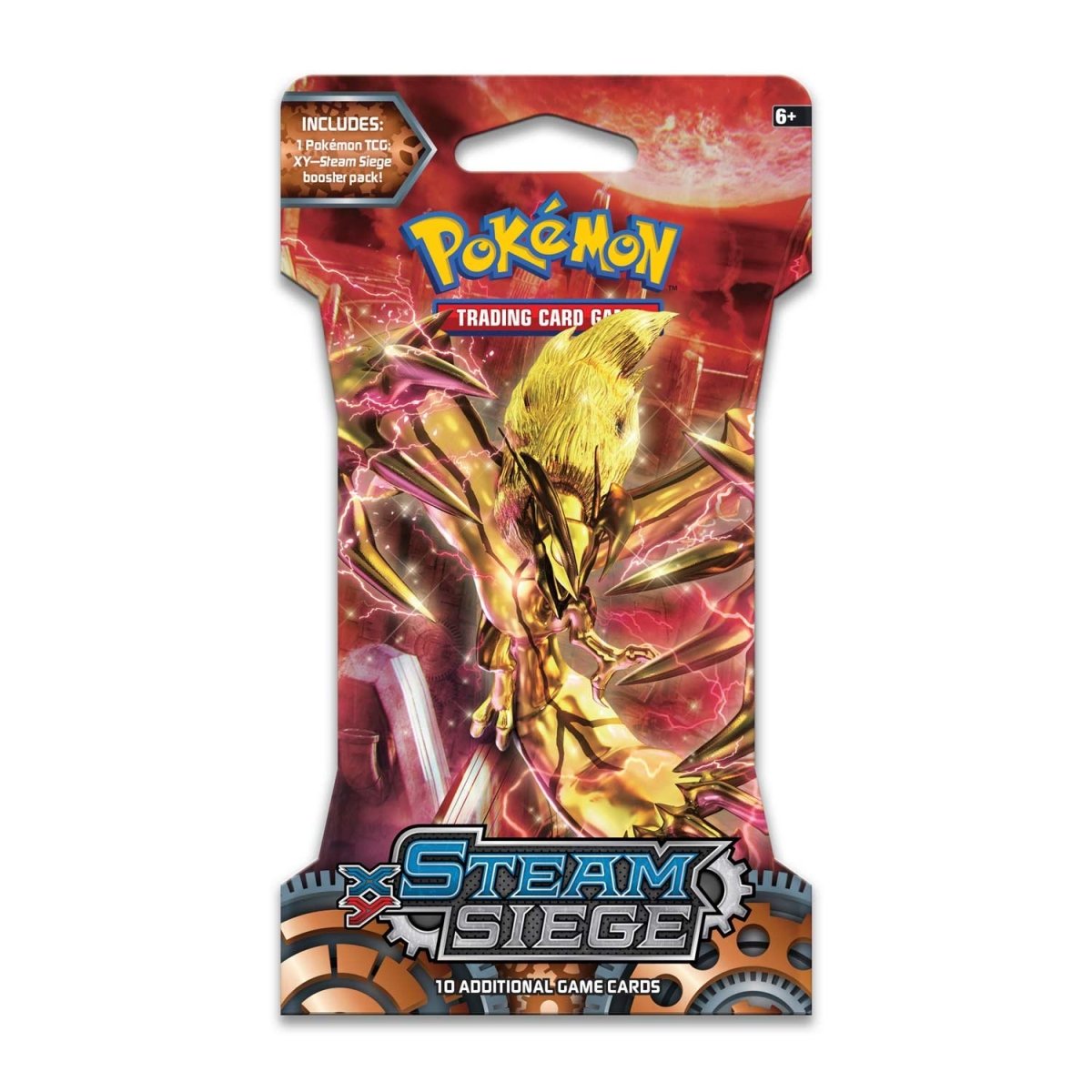 Pokemon TCG: Steam Siege Sleeved Booster Pack Art Bundle [Set of 4]