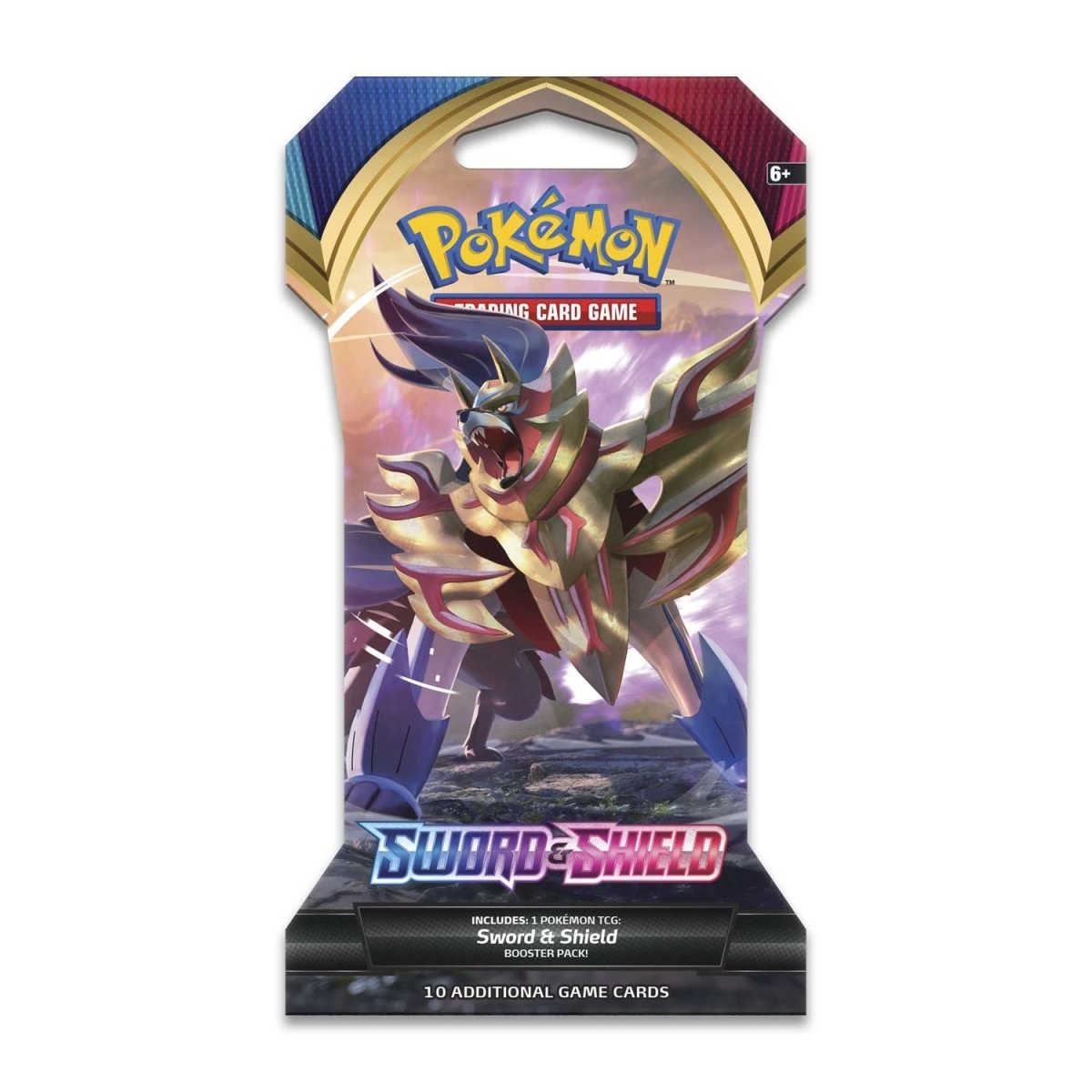 Pokemon TCG: Sword And Shield Base Set Sleeved Booster Pack Art Bundle [Set of 4]