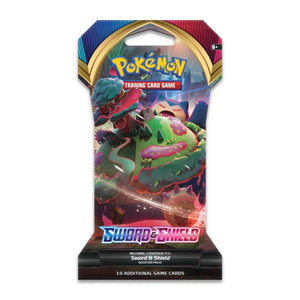 Pokemon TCG: Sword And Shield Base Set Sleeved Booster Pack Art Bundle [Set of 4]