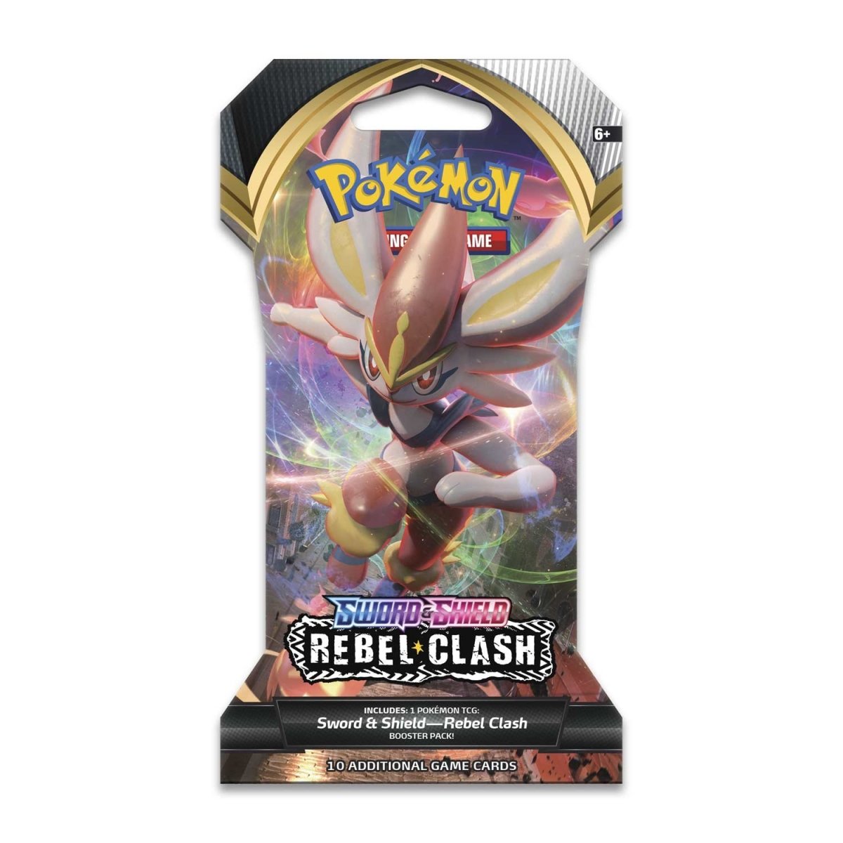 Pokemon TCG: Rebel Clash Sleeved Booster Pack Art Bundle [Set of 4]