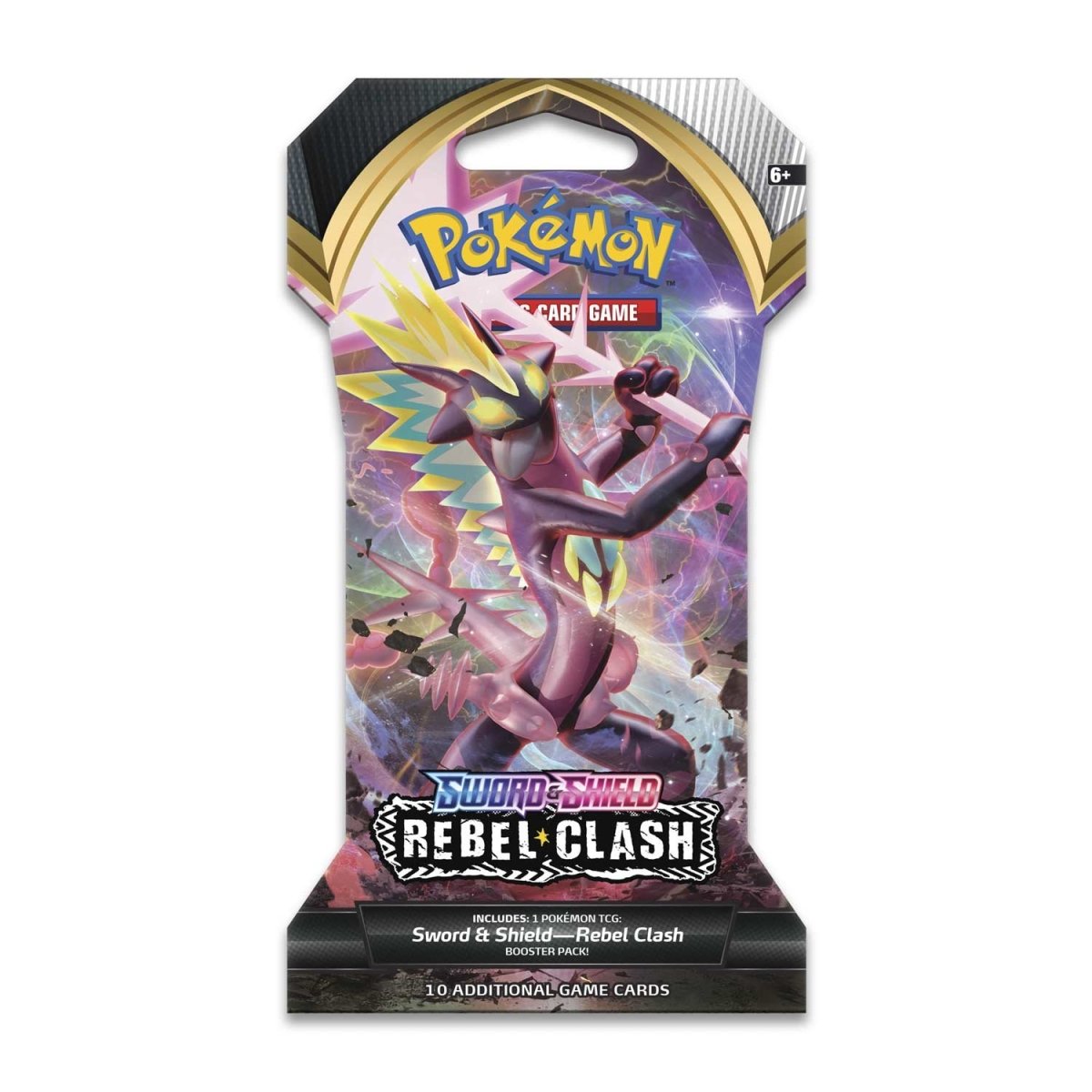 Pokemon TCG: Rebel Clash Sleeved Booster Pack Art Bundle [Set of 4]