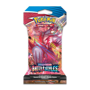 Pokemon TCG: Battle Styles Sleeved Booster Pack Art Bundle [Set of 4]