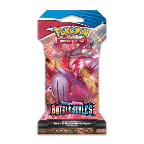 Pokemon TCG: Battle Styles Sleeved Booster Pack Art Bundle [Set of 4]