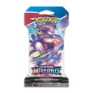 Pokemon TCG: Battle Styles Sleeved Booster Pack Art Bundle [Set of 4]