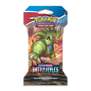 Pokemon TCG: Battle Styles Sleeved Booster Pack Art Bundle [Set of 4]