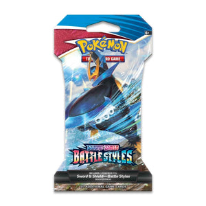 Pokemon TCG: Battle Styles Sleeved Booster Pack Art Bundle [Set of 4]