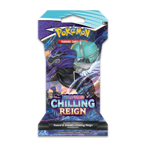 Pokemon TCG: Chilling Reign Sleeved Booster Pack Art Bundle [Set of 5]