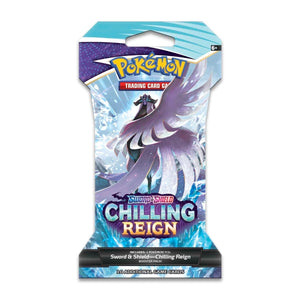 Pokemon TCG: Chilling Reign Sleeved Booster Pack Art Bundle [Set of 5]