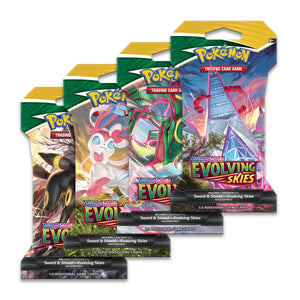 Pokemon TCG: Evolving Skies Sleeved Booster Pack  CDU 24 Packs