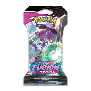 Pokemon TCG: Fusion Strike Sleeved Booster Pack Art Bundle [Set of 4]