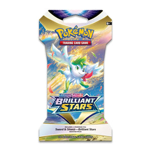 Pokemon TCG: Brilliant Stars Sleeved Booster Pack Art Bundle [Set of 4]