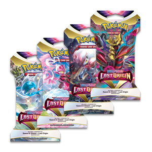 Pokemon TCG: Lost Origin Sleeved Booster Pack Art Bundle [Set of 4]