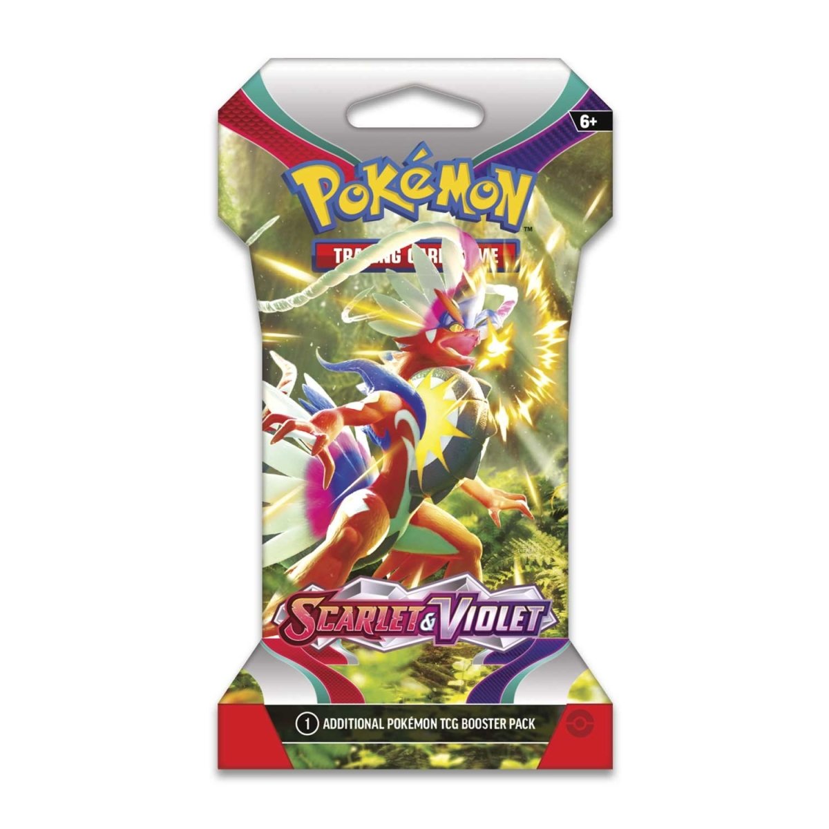 Pokemon TCG: Scarlet & Violet Sleeved Booster Pack Art Bundle [Set of 4]