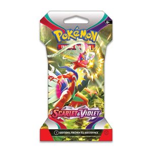 Pokemon TCG: Scarlet & Violet Sleeved Booster Pack Art Bundle [Set of 4]