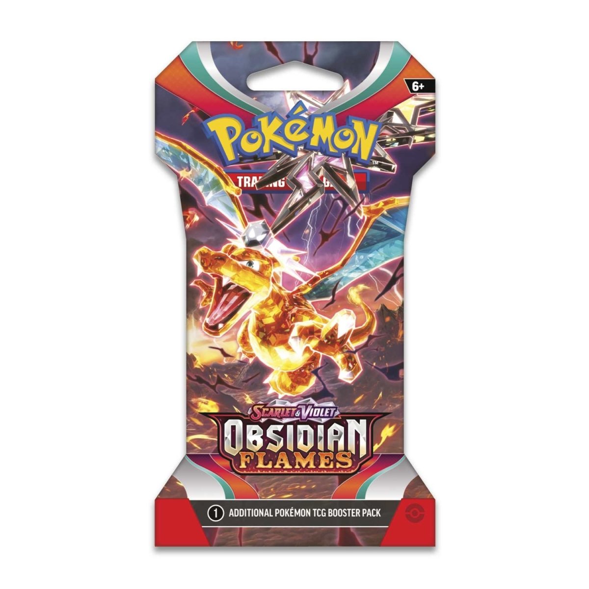 Pokemon TCG: Obsidian Flames Sleeved Booster Pack Art Bundle [Set of 4]