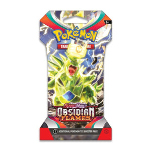 Pokemon TCG: Obsidian Flames Sleeved Booster Pack Art Bundle [Set of 4]
