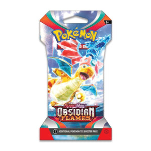 Pokemon TCG: Obsidian Flames Sleeved Booster Pack Art Bundle [Set of 4]