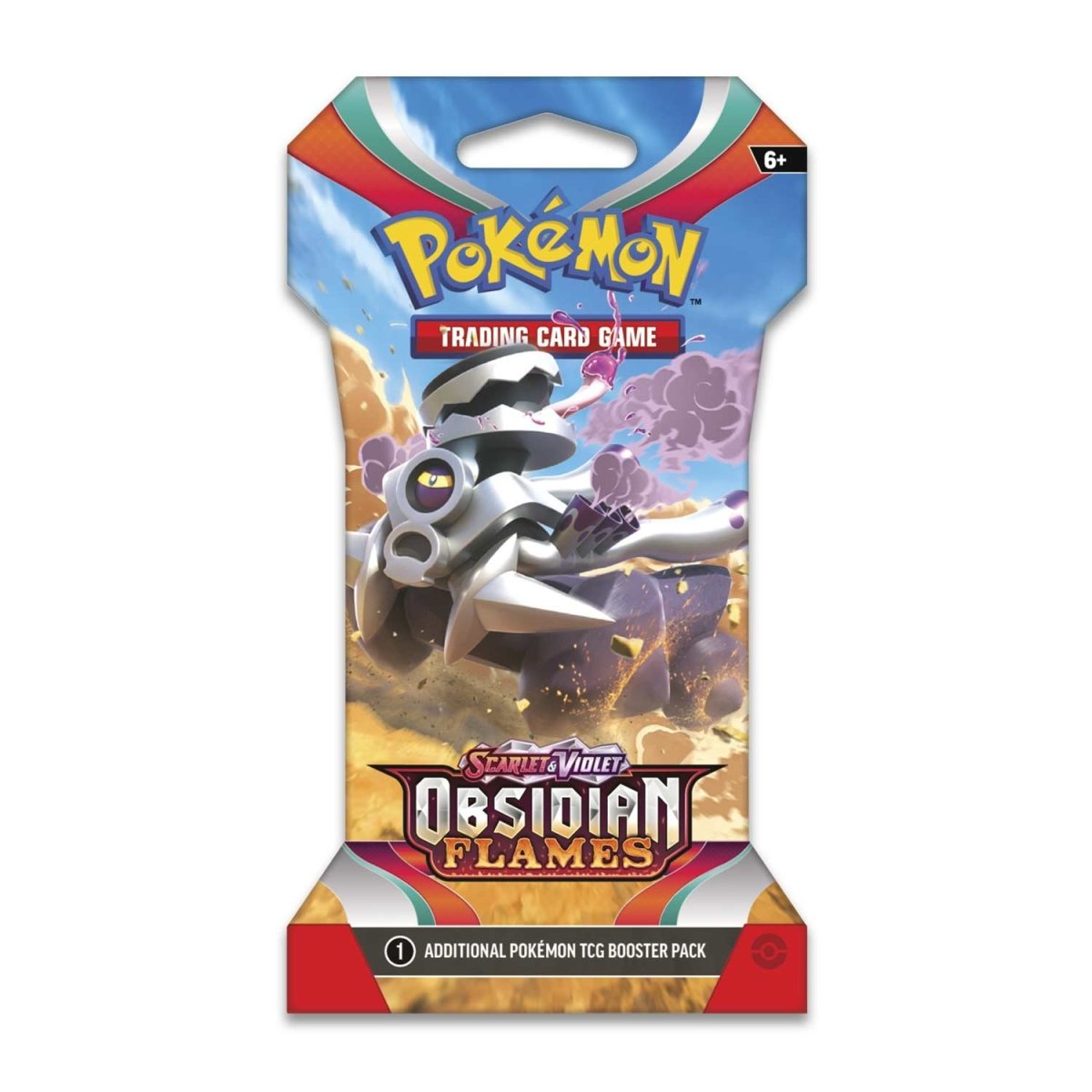 Pokemon TCG: Obsidian Flames Sleeved Booster Pack Art Bundle [Set of 4]