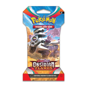 Pokemon TCG: Obsidian Flames Sleeved Booster Pack Art Bundle [Set of 4]