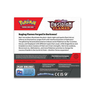 Pokemon TCG: Scarlet & Violet 3 Obsidian Flames Booster Box - CDU