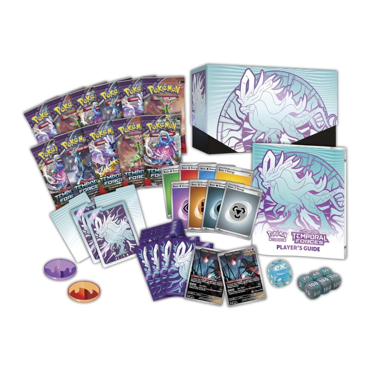 Pokemon TCG: Temporal Forces - Elite Trainer Box - Iron Leaves / Walking Wake