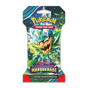 Pokemon TCG: Twilight Masquerade Sleeved Booster Pack Art Bundle [Set of 4]