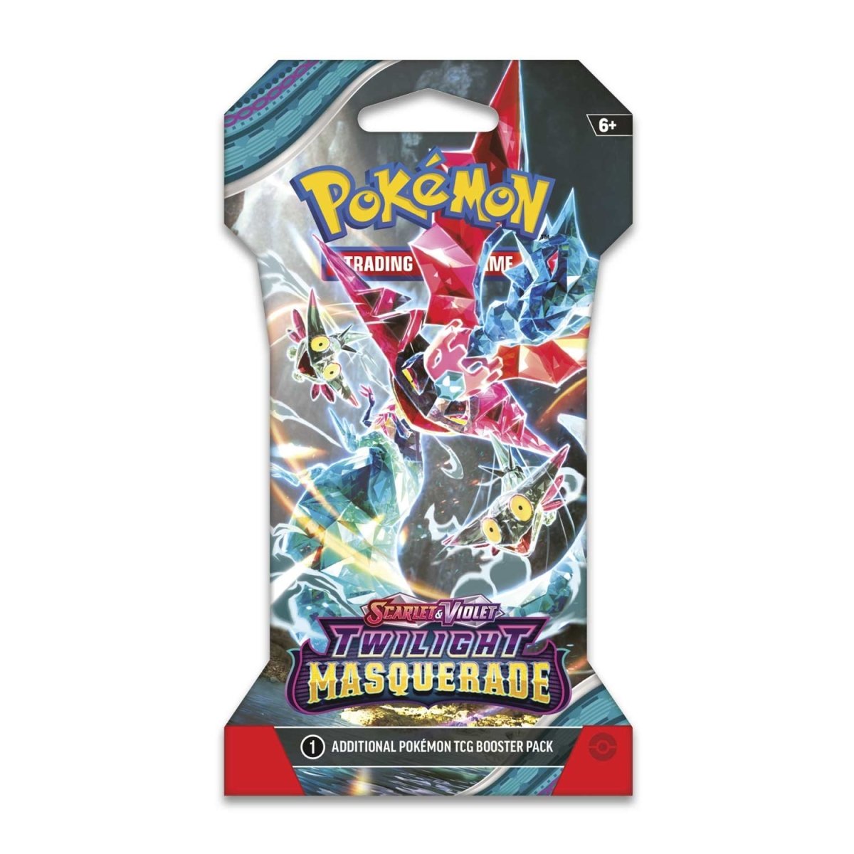 Pokemon TCG: Twilight Masquerade Sleeved Booster Pack Art Bundle [Set of 4]