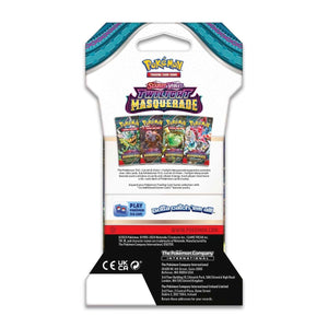 Pokemon TCG: Twilight Masquerade Sleeved Booster Pack Art Bundle [Set of 4]