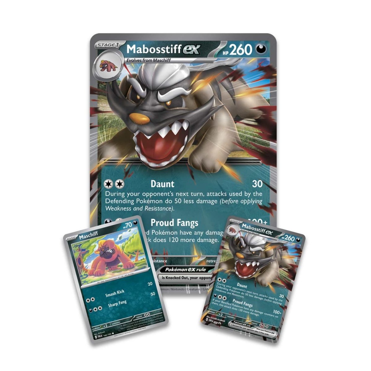 Pokemon TCG: Mabosstiff EX Box 